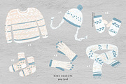 Winter & Christmas patterns, a Pattern Graphic by ⚞ Kind Illustration ⚟ (Thumbnail 11 of 16)