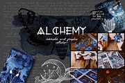Alchemy. Magic bullet journal set, an Illustration by Scarlet Heath Art (Thumbnail 1 of 13)