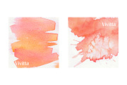 Living coral watercolor texture, a Texture Illustration by Vivitta (Thumbnail 2 of 2)
