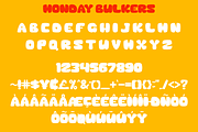 Monday Bulker, a Script Font by Basnistudio (Thumbnail 6 of 7)