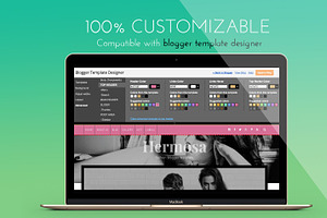 Hermosa Fashion Blogger Template