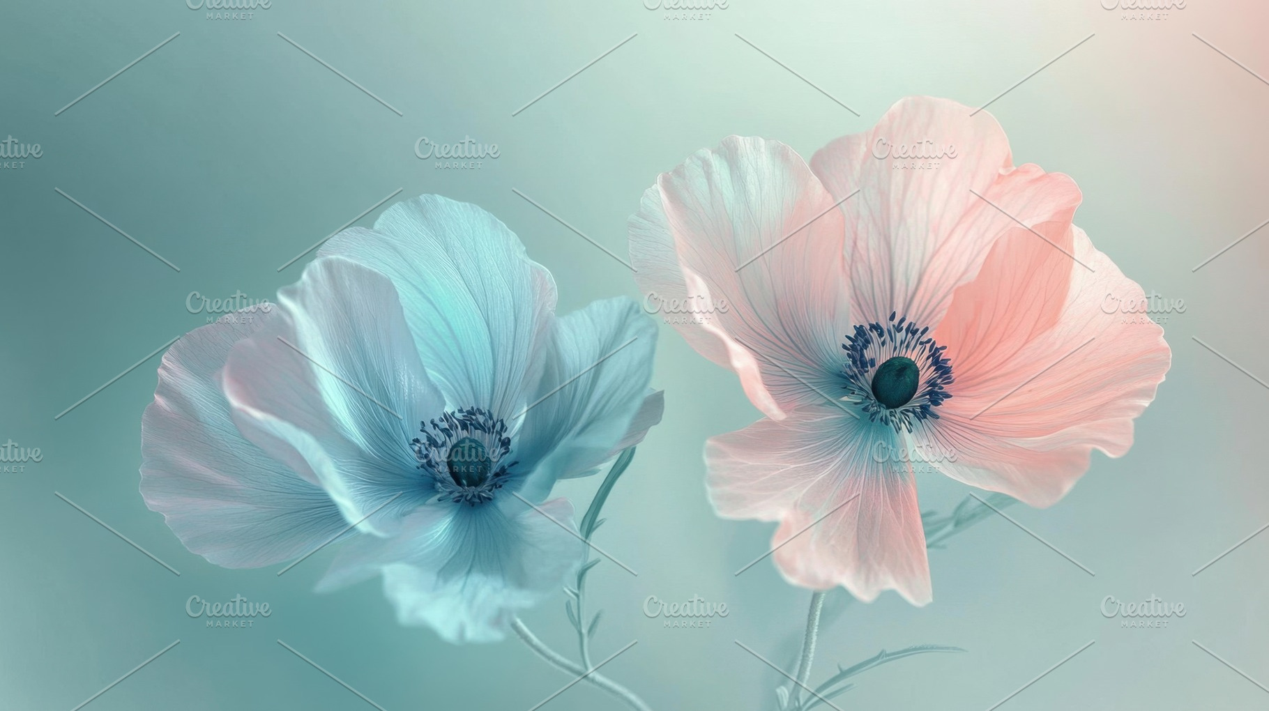Spring blooms in soft colors, a Photo by Beautiful things