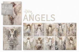 Ivory Angels Paintings