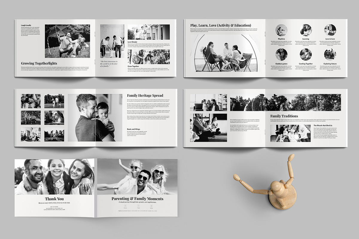 Parenting Family Moments Photobook, a Brochure Template by MightyDesign (Photo 3 of 6)