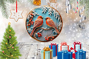 Christmas Ornament Bundle 3d, an Illustration by Moon Studio (Thumbnail 4 of 6)