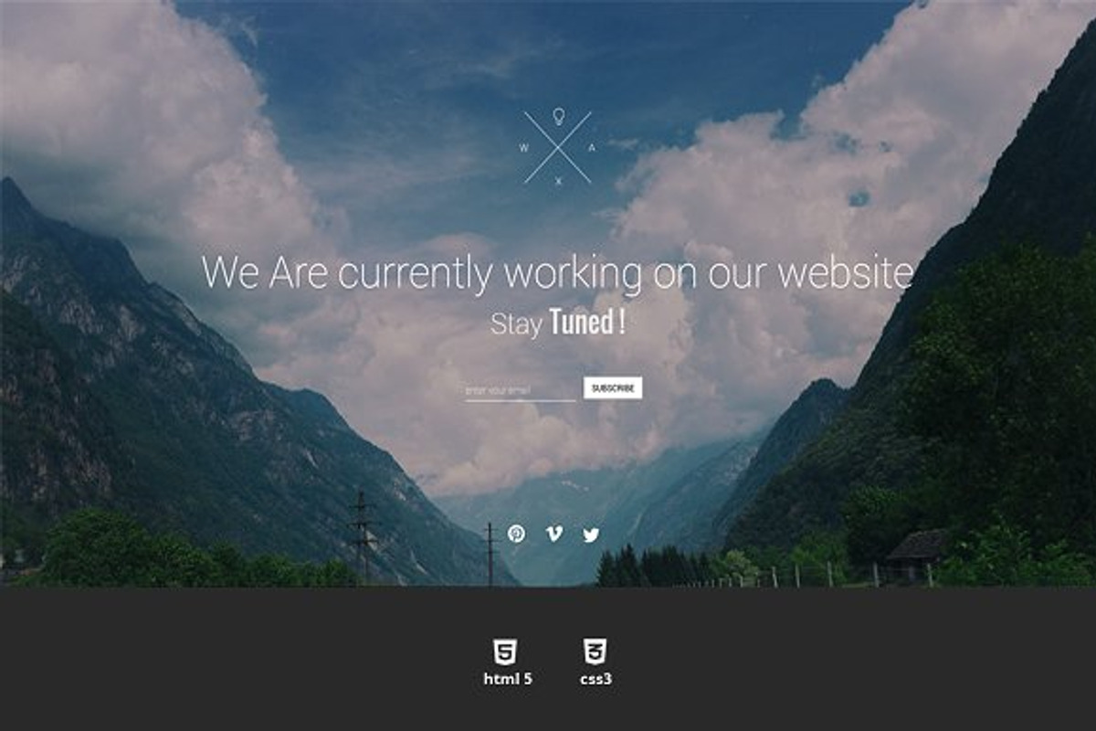 Simple - Coming Soon Template, a HTML Template by CapitalTemplate2 (Photo 3 of 3)