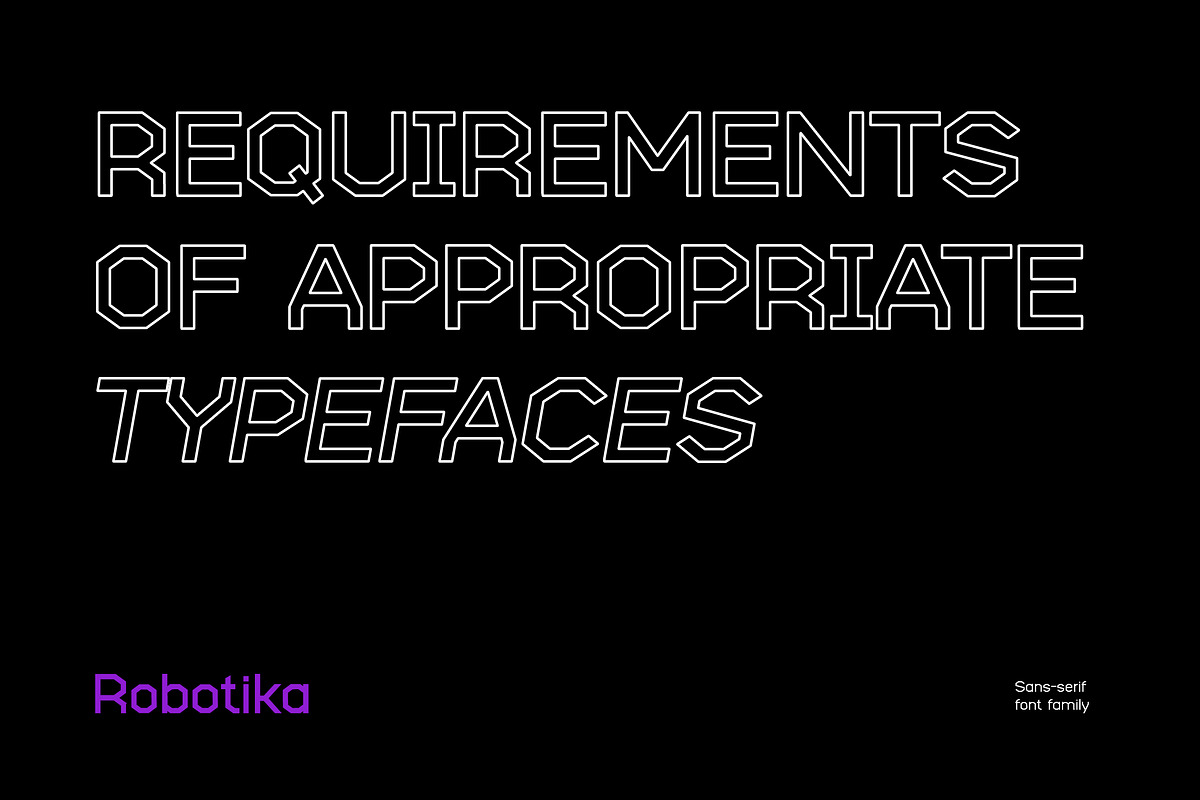 Robotika Modern San Serif Font, a Sans Serif Font by UICreative (Photo 5 of 12)