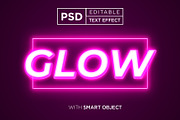 Glowing Neon Sign,Editable PSD Style, a Layer Style Add-On by yokbisayok (Thumbnail 2 of 2)