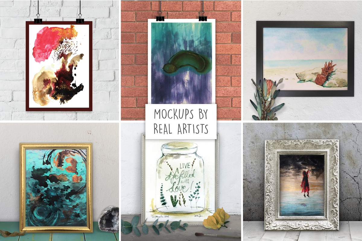 Flat lay Art Display Scene Creator, an Arts & Entertainment Photo by Mockup Scene (Photo 7 of 8)