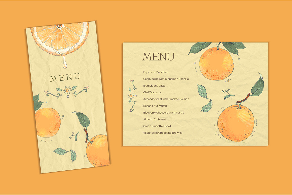 Watercolor fruit brand kit, a Food Illustration by Schumacher Shop (Photo 5 of 9)