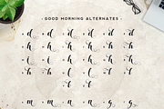 Good Morning Script Font, a Script Font by SNK's (Thumbnail 3 of 5)