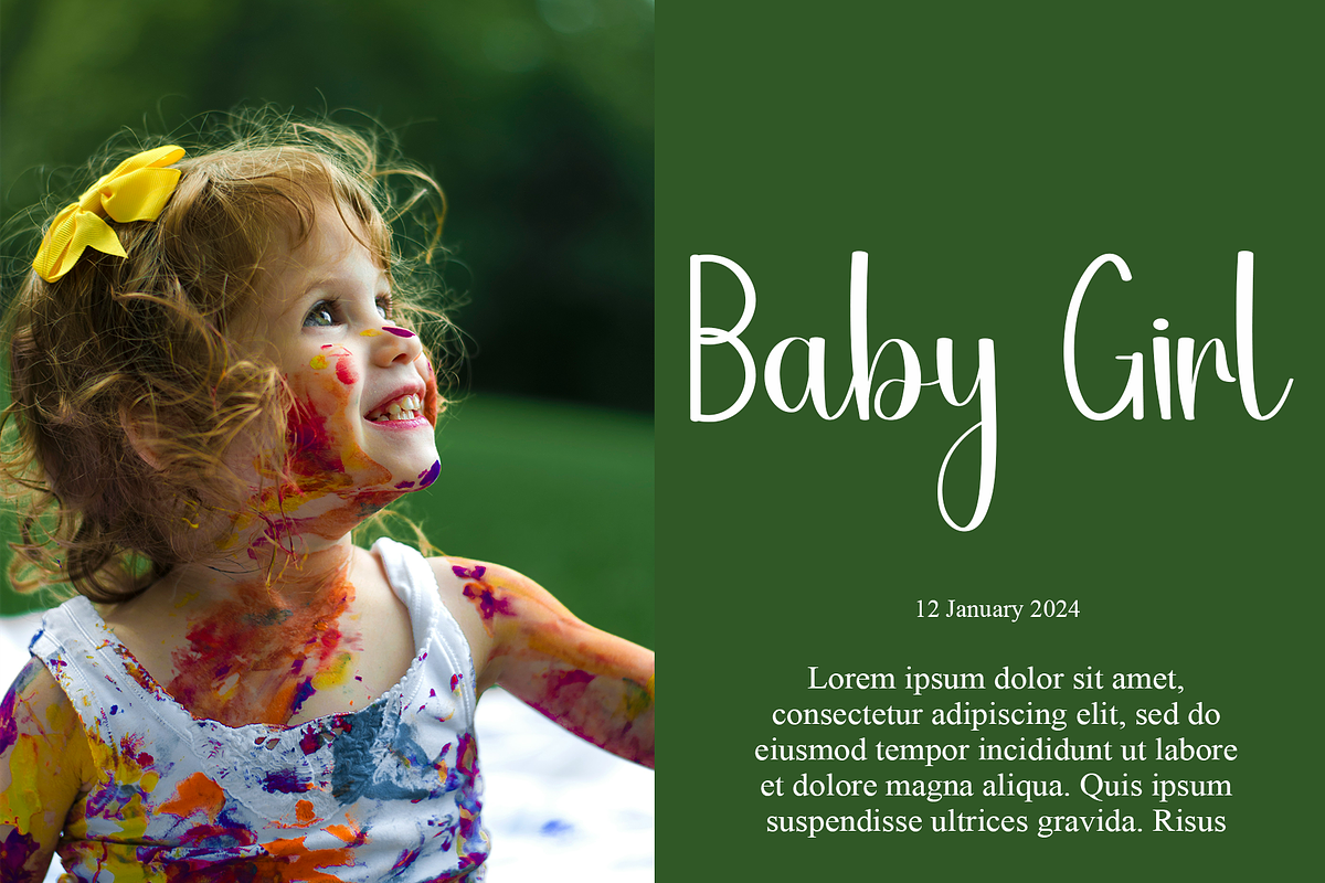 Daydream, a Handwritten Font by InermediaSTUDIO (Photo 8 of 8)