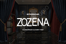 Zozena – Luxury Display Serif Font f