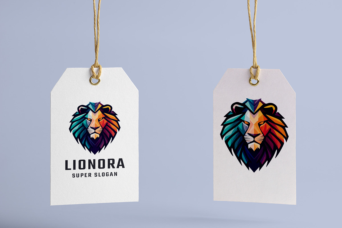 Lion Logo Pack – 15 Unique Vector, a Branding & Logo Template by Design_Planet (Photo 5 of 7)