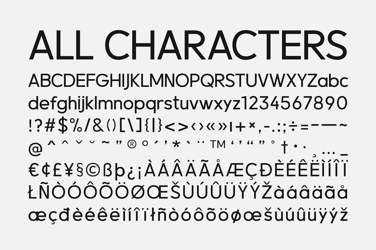CS Galileo – Contemporary Font, a Sans Serif Font by Craft Supply Co. (Photo 8 of 8)