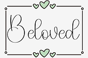 Beautiful California, a Handwritten Font by InermediaSTUDIO (Thumbnail 2 of 8)