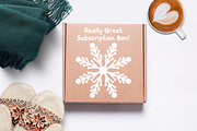 Snowflake Procreate Stamp Brushes, a Brush Add-On by HalieKStudio (Thumbnail 5 of 9)