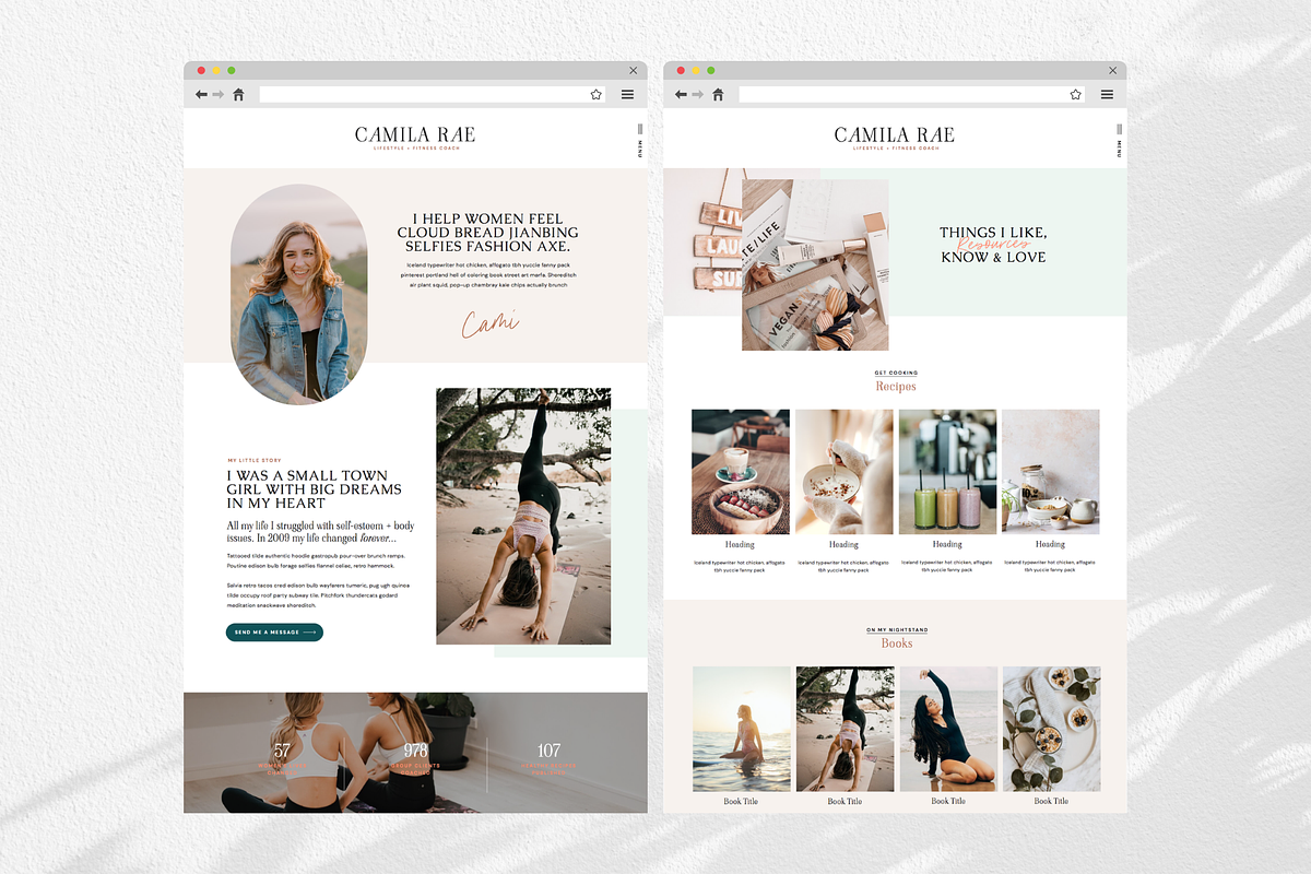 Showit Website & Sales Page Bundle, a Landing Page Template by Sugar Studios (Photo 7 of 11)