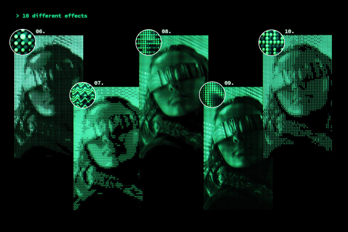 Retro Screen Monitor Effect - PS CC, a Templates & Theme by MDG (Photo 4 of 10)