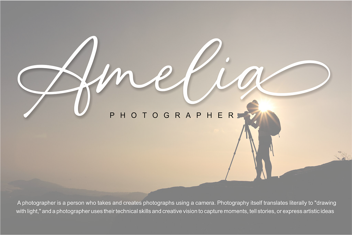 Colette Modern Script, a Handwritten Font by Raffa Creative (Photo 2 of 5)