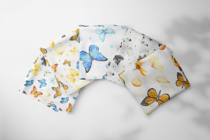 Butterflies Watercolor Collection