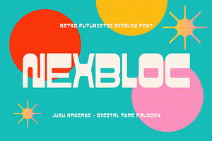 Nexbloc - Retro Futuristic Display