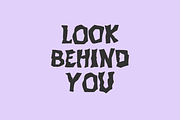 Hexling - A Scary Display Font, a Handwritten Font by Beck McCormick (Thumbnail 2 of 10)