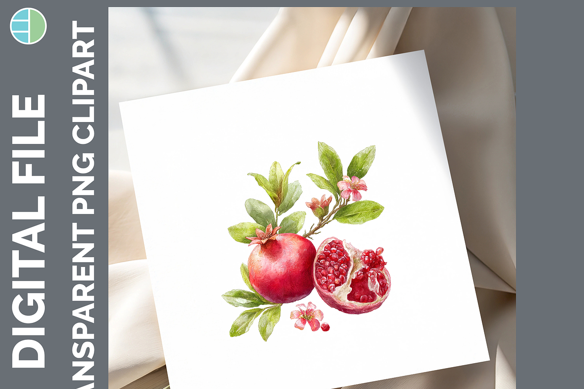 Fruit Illustration Bundle, 20 PNG, a Decorative Illustration by Enliven Designs (Photo 8 of 8)
