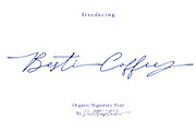 Besti coffee, a Handwritten Font by Sulthan Studio (Thumbnail 1 of 9)