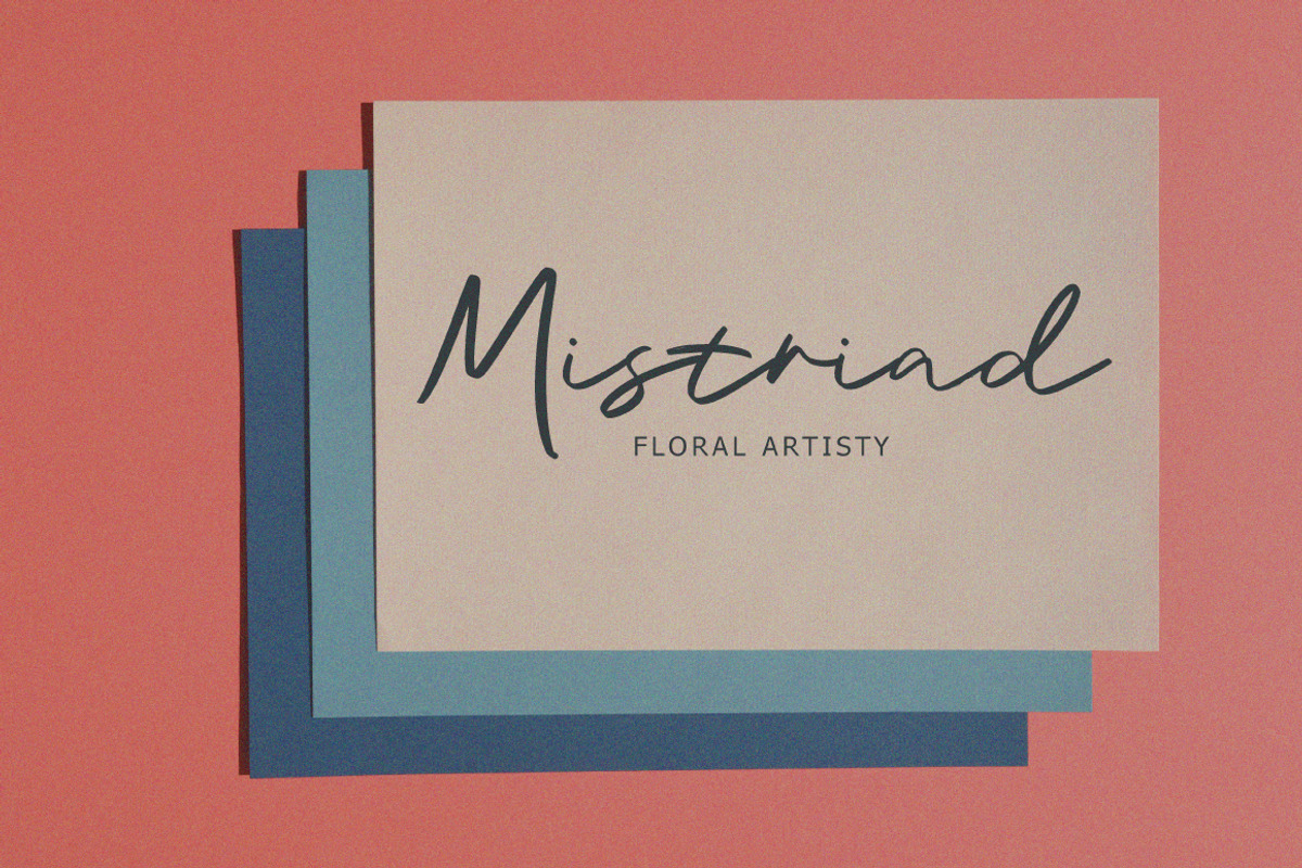 Gesture - Casual Handwritten, a Handwritten Font by tebaltipislab (Photo 10 of 10)