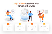 Technology Illustration Set, a Technology Illustration by Vectors Market (Thumbnail 2 of 5)