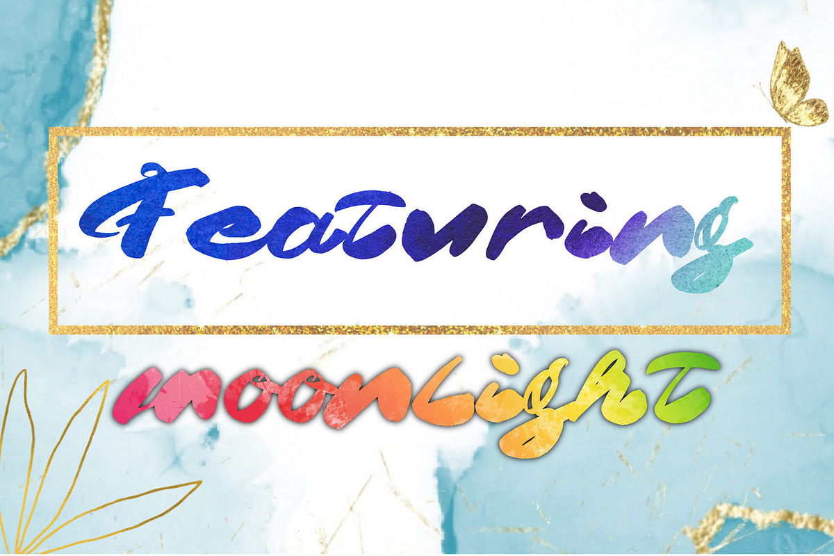 Women's Day Brush Font, a Script Font by 177Studio (Photo 6 of 7)