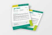 Zenith - Letterhead Template, a Print Template by StreaksideStd (Thumbnail 2 of 3)