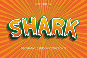 Shark – Bold Cartoon Font for Comics, a Serif Font by Bercreative (Thumbnail 2 of 8)