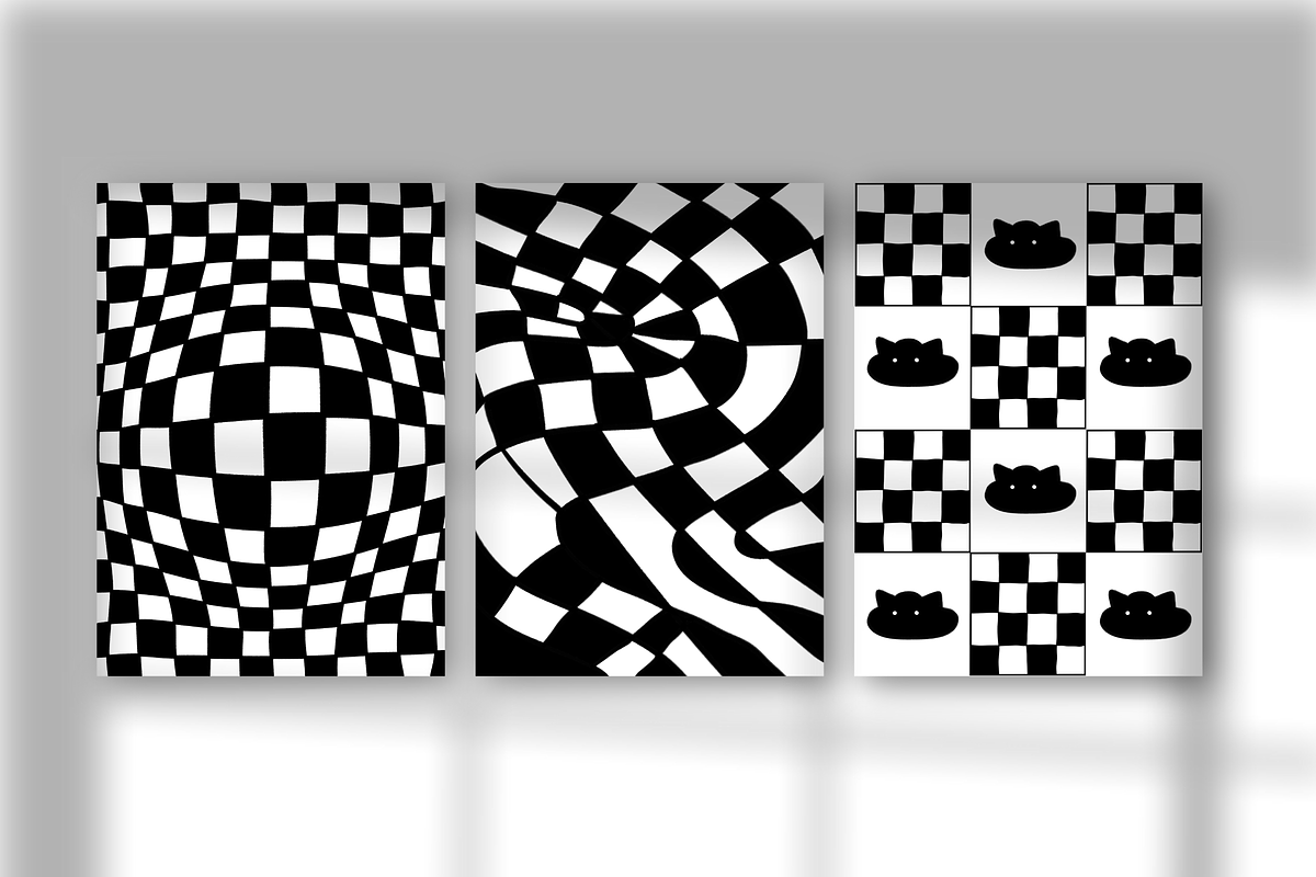 17+ Checkerboard Backgrounds, a Background Graphic by The Journey Atelier (Photo 7 of 9)