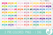 Meeting Time PNG Stickers, a Graphic by Jordyn Alison Designs (Thumbnail 2 of 2)