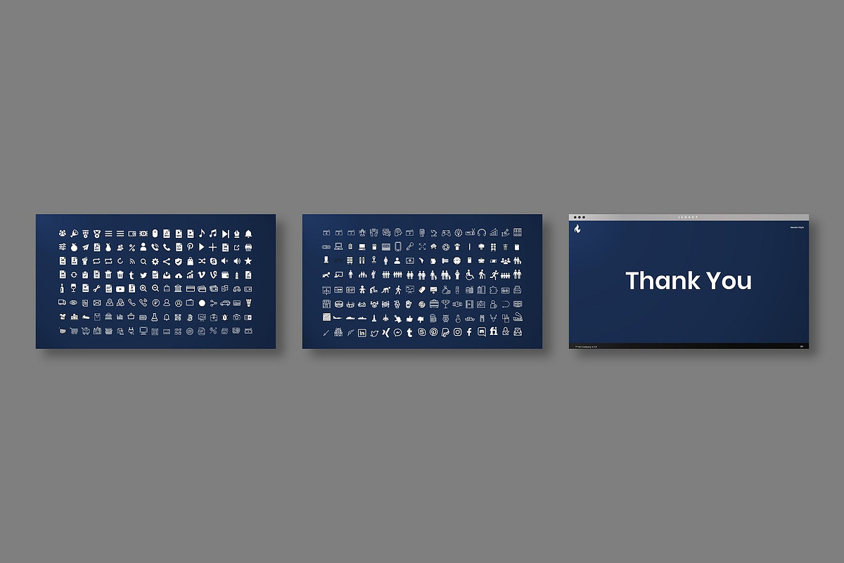 Legacy – Portfolio PowerPoint, a Presentation Template by Dens Creative Studio (Photo 6 of 6)