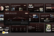 Elegant Car Dealer Google Slides, a Presentation Template by Loin Studio (Thumbnail 1 of 4)