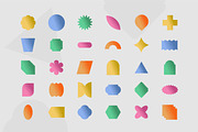 Pop Retro Shape, an Object Illustration by Loin Studio (Thumbnail 2 of 3)