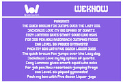 Chubby Tech font, a Font by weknow (Thumbnail 6 of 8)