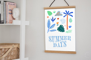 Summer Clipart, Prints, Quotes