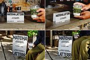 32 Matcha Cafe Mockup & Packaging, a Packaging Mockup by Vitora Mockup (Thumbnail 7 of 10)