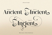 Black Autumn || Decorative Serif, a Serif Font by BrandSemut (Thumbnail 7 of 15)