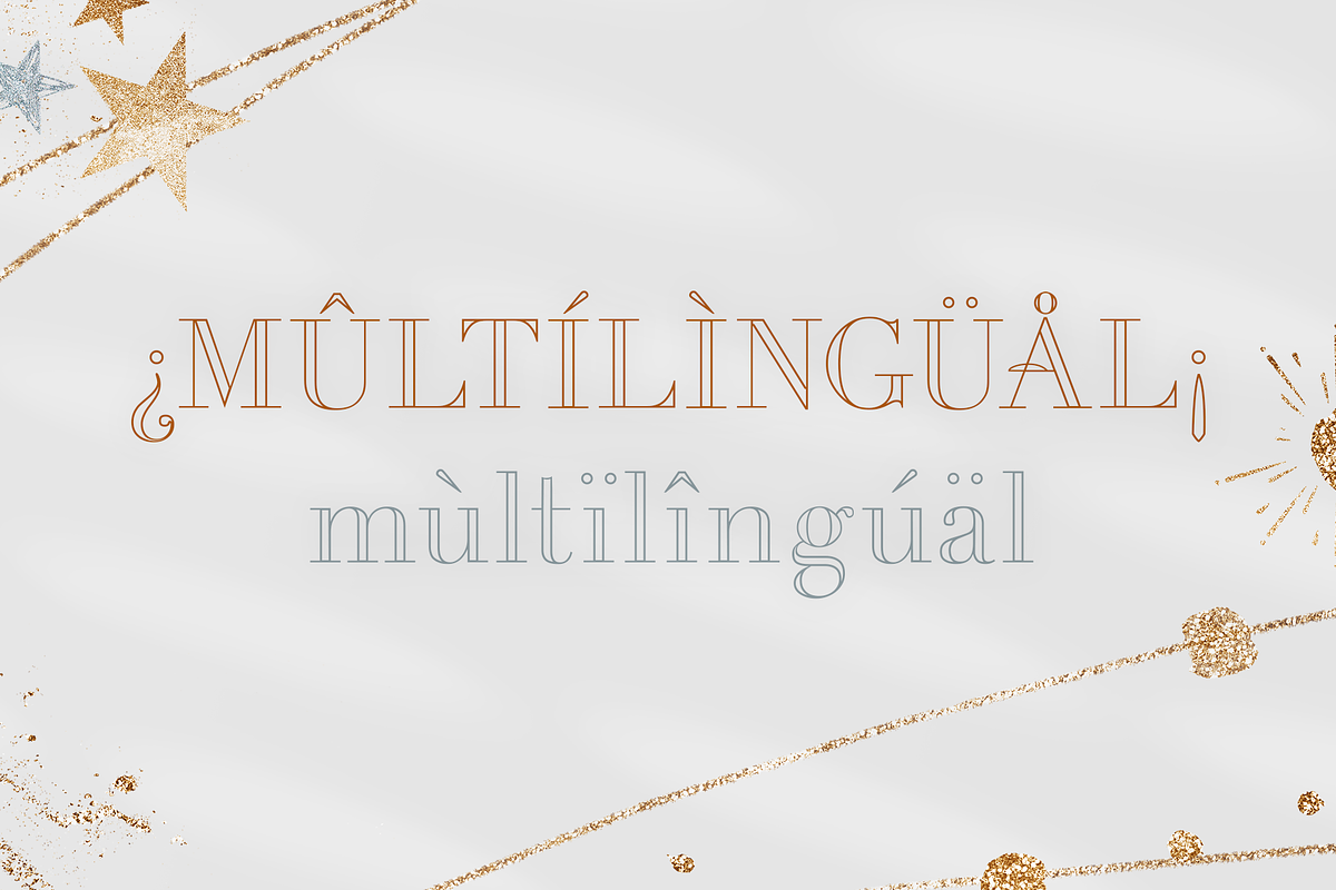 Cholas Modern Christmas Font Display, a Serif Font by Cloverons (Photo 7 of 10)