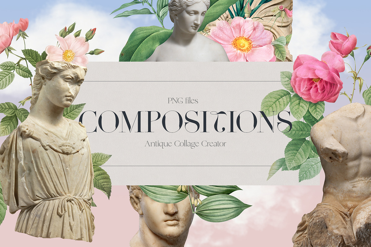 ANTIQUE Collage Creator Art Elements, an Object Graphic by Oksana Trygub (Photo 3 of 29)