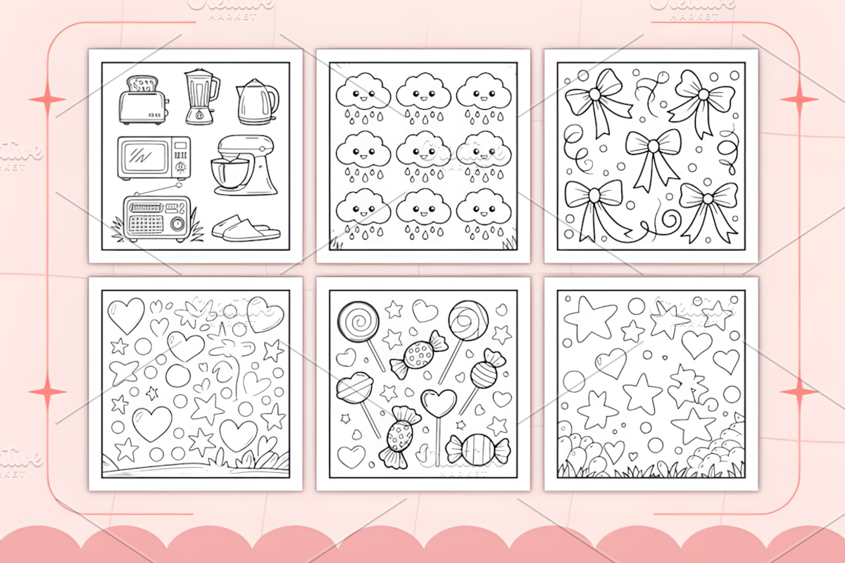 Bold Easy Pattern Coloring Book, a Pattern Graphic by Ink Gallery (Photo 4 of 4)
