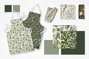 Olive Watercolor Illustrations, a Food Illustration by Fedulova Art (Thumbnail 11 of 14)