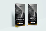 Roll Up Banner Mockup, a Business Card Template by kebunmockup (Thumbnail 3 of 5)