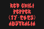 Flamezinna All Caps Flame Display, a Handwritten Font by Maulana Creative (Thumbnail 4 of 7)