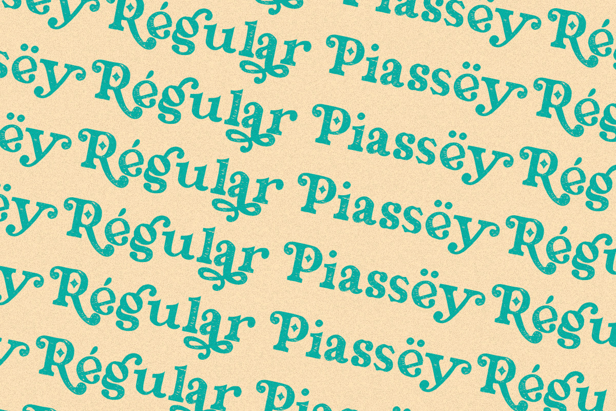 Piassey - Rough Serif Font, a Serif Font by Youthlabs Studio (Photo 6 of 12)